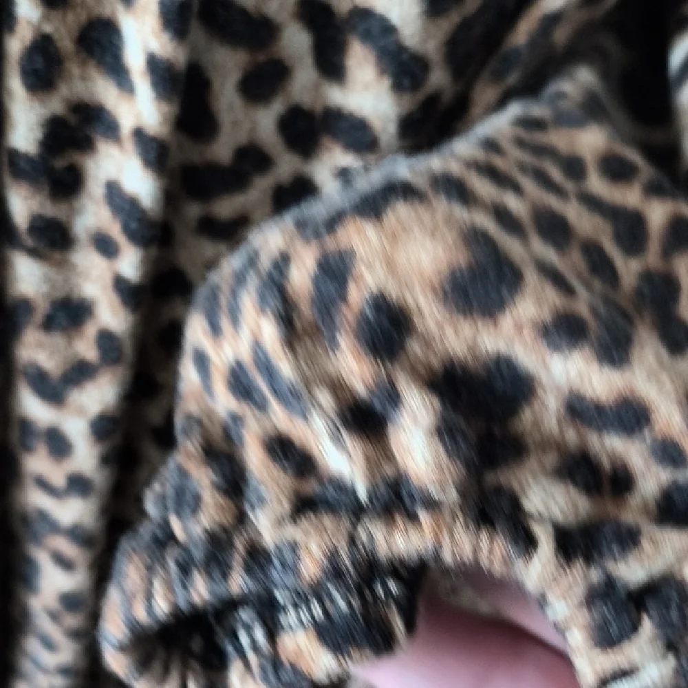 Michael Kors Women's Animal Print 3/4 Sleeve Blouse Size L